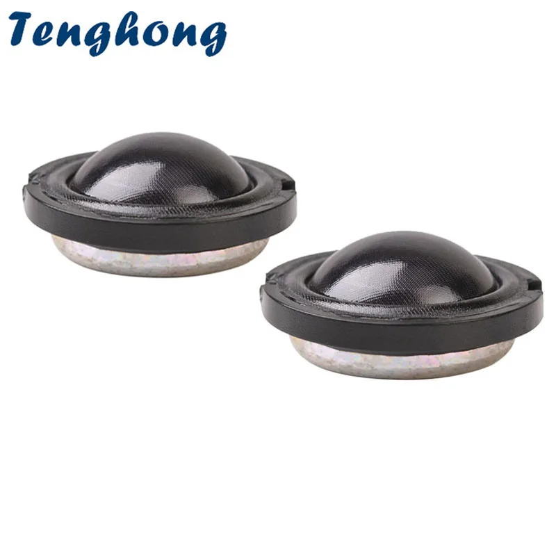 

Tenghong 2 шт., 40 мм, 6 Ом, 15 Вт, твитер, 25 ядер, купольная шелковая пленка, Bluetooth, высокочастотный динамик для домашнего кинотеатра, 1,5 дюйма