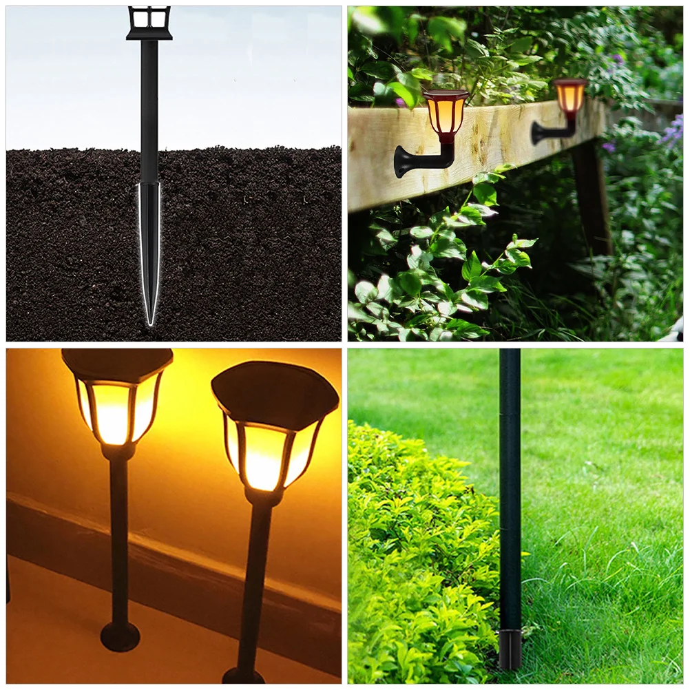 

1Set Lawn Light Accessories Replacement Solar Light Parts ABS Sturdy Weather Resistant Outdoor Garden Pathway Lighting