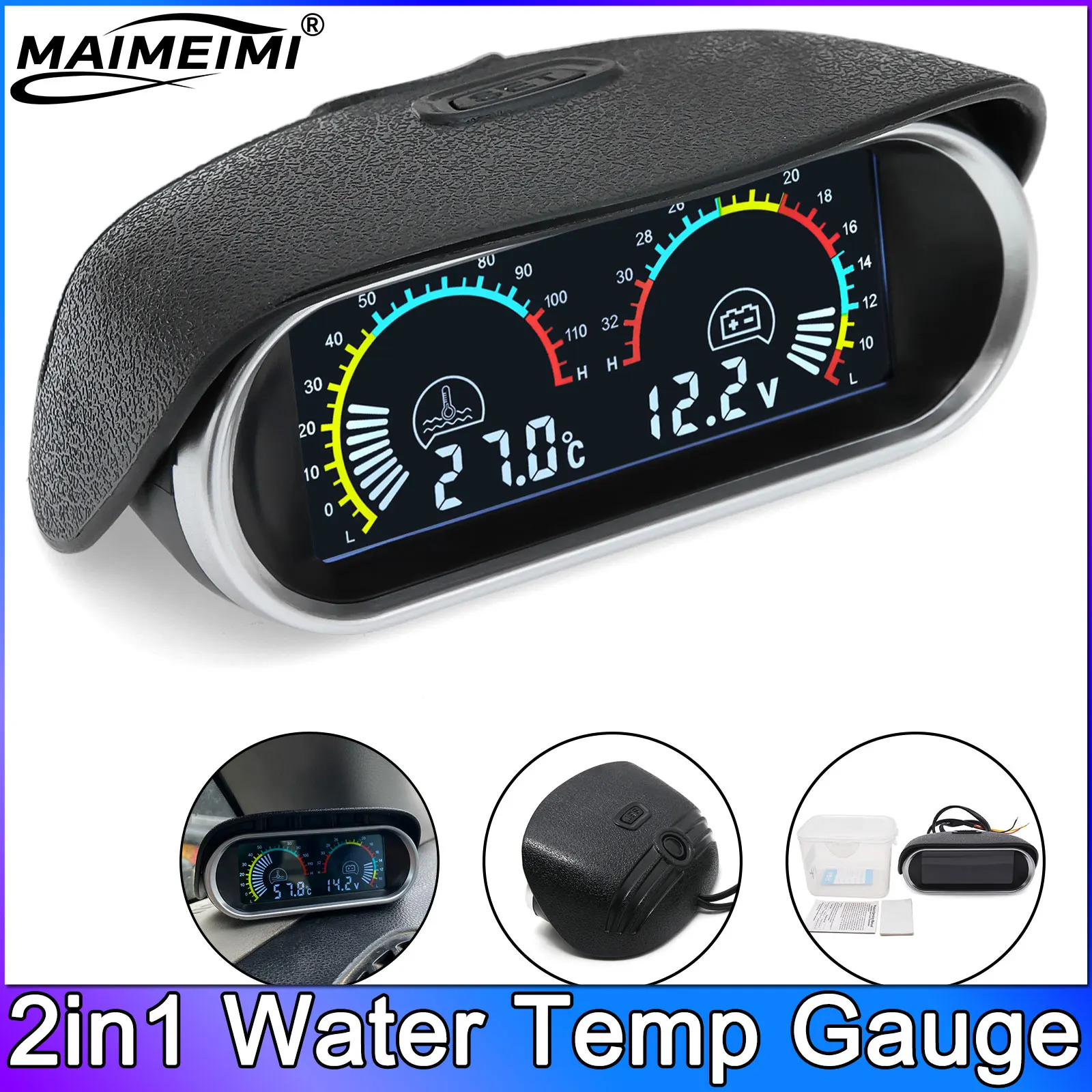 12V Water Temp Gaug…