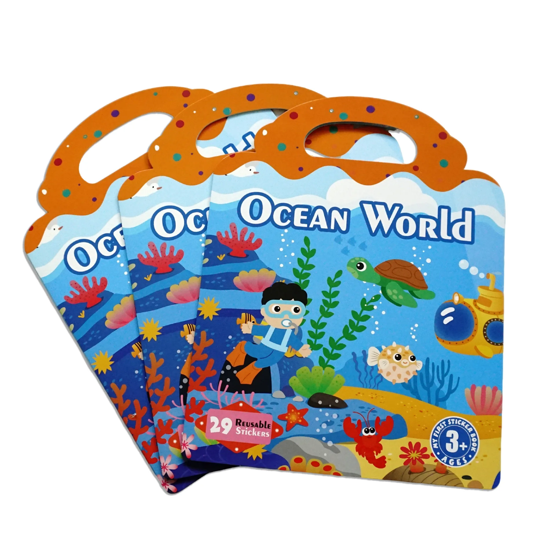1 Book Jelly Sticker Book DIY Fun Scene Stickers Repeatedly Paste Puzzle Sticker Book Scene Sticker Collection DIY Sticker