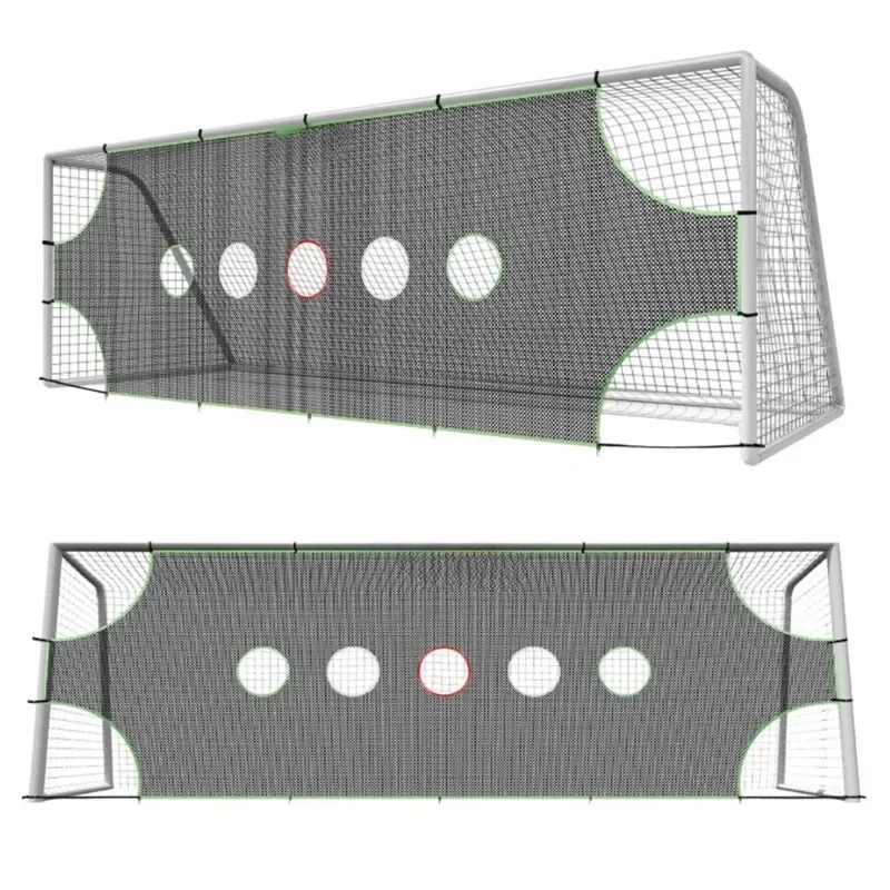 

Portable football gate net indoor outdoor removable