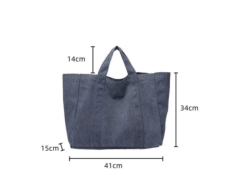 Over Large Capacity Female Casual Canvas Cotton Fabric Messenger Bag Women Leisure Big Size Short Handles Shoulder Bag Shopper