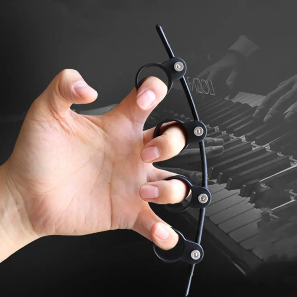 

2pcs Guitar Finger Expander Durable Lightweight Elastic Training Tool For Electric Guitar Bass Ukulele Piano Saxophone Keyboard