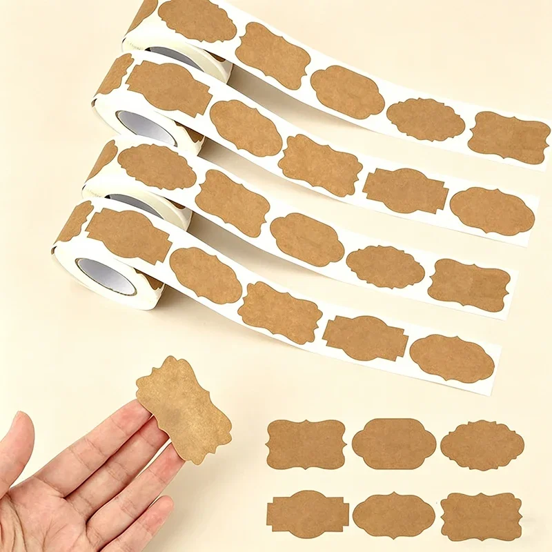 Self-adhesive Labels Spice Jars Stickers Kitchen Labels Special Decorations Vegetable Storage Stickers PTZ004