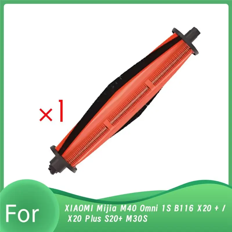AEE2-For Mijia M40 Omni 1S B116 X20 + / X20 Plus S20+ M30S Robot Vacuum Main Brush Ultra Durable Accessories