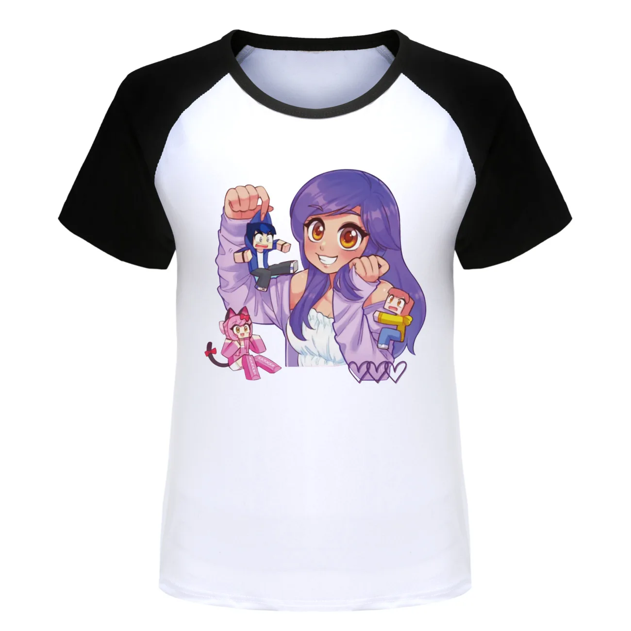 Anime Aphmau Cat Clothes Kids 2026 New Summer Pajama Sets Baby Girls Short Sleeve T Shirt+Shorts 2pcs Set Toddler Boys Nightwear