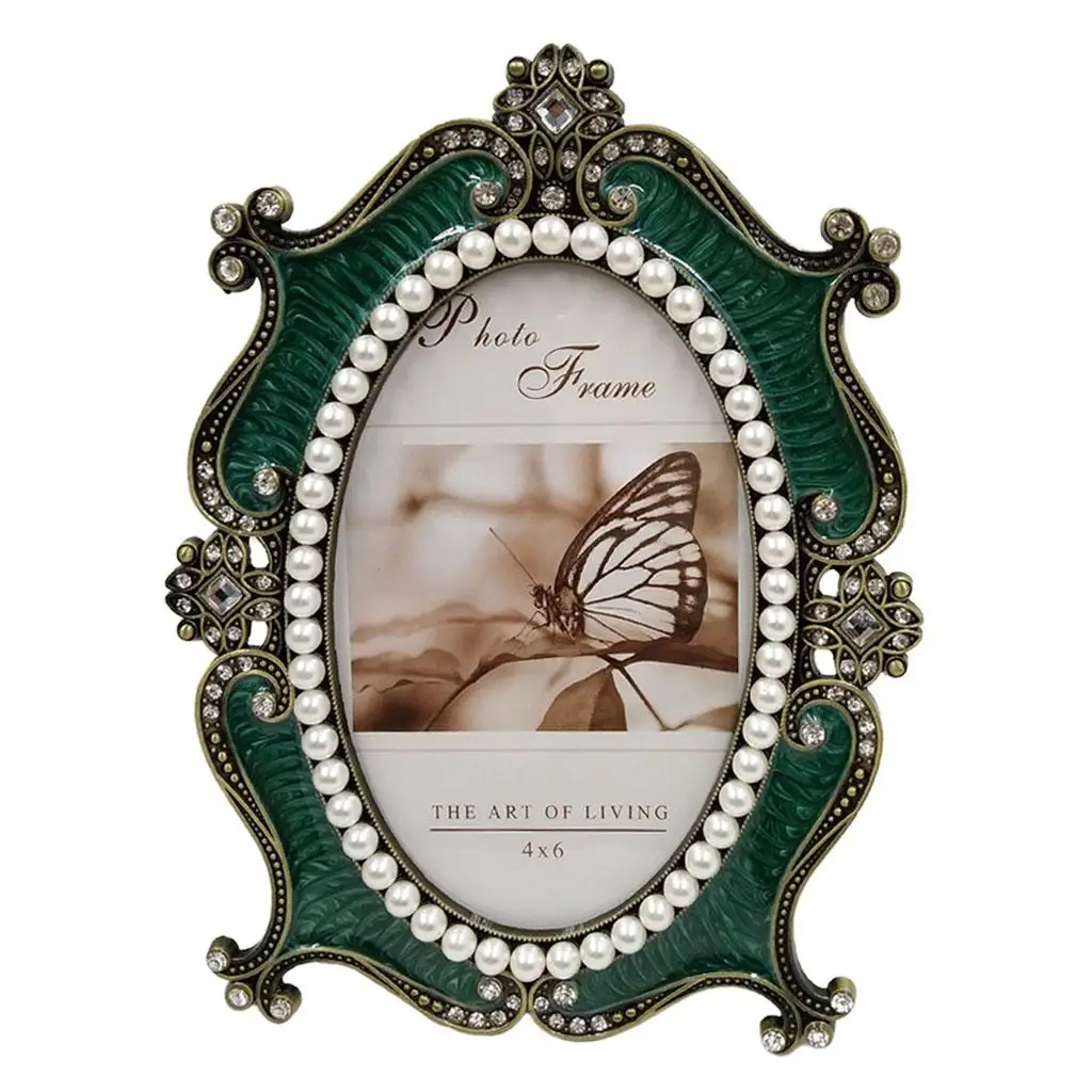 Vintage Photo standing Tabletop Photo Display Horizontal Vertical