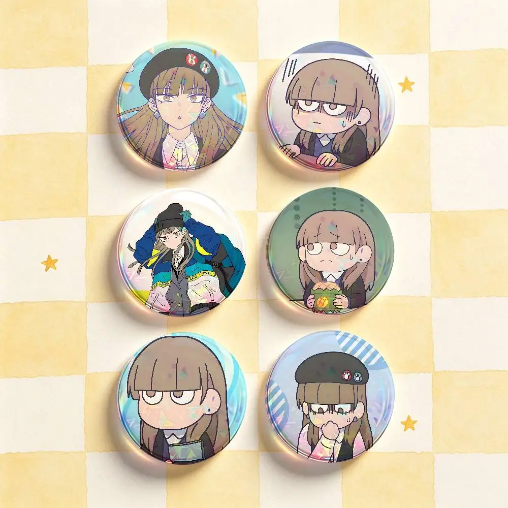 Hikawa Koyuki The Ramparts of Ice Custom Badges 75mm 44mm 25mm 32mm 58mm Hat Backpack Accessories Toys Collect Gifts Large