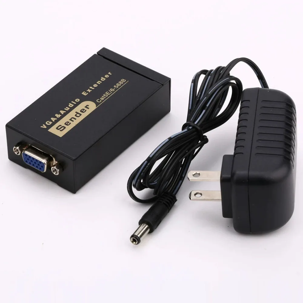

Сетевой удлинитель VGA удлинитель Plug and Play Vga аудио удлинитель сетевой удлинитель 5 В питания для монитора компьютера ноутбука