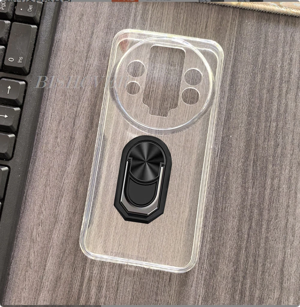 Magnet-Handyhülle für Oukitel WP200 Pro 2025 6,7" WP 200 WP200Pro Stoßfeste Weiche TPU-Silikonhülle mit Ringhalter