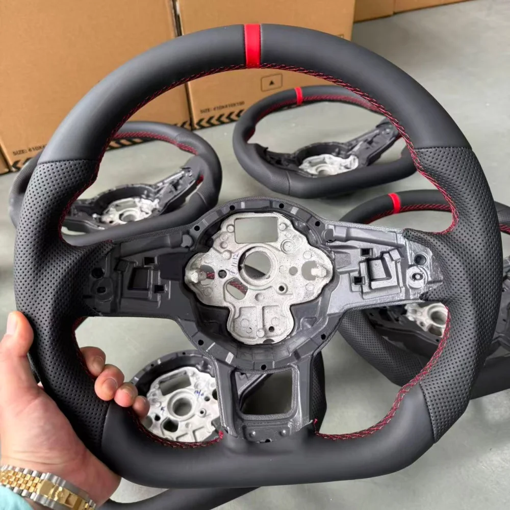 Auto stuurwiel geschikt voor VW Golf MK6 MK7 7.5 GTI GTD GTE R Polo Passat Tiguan Alcantara stuurwiel Auto Accessoires