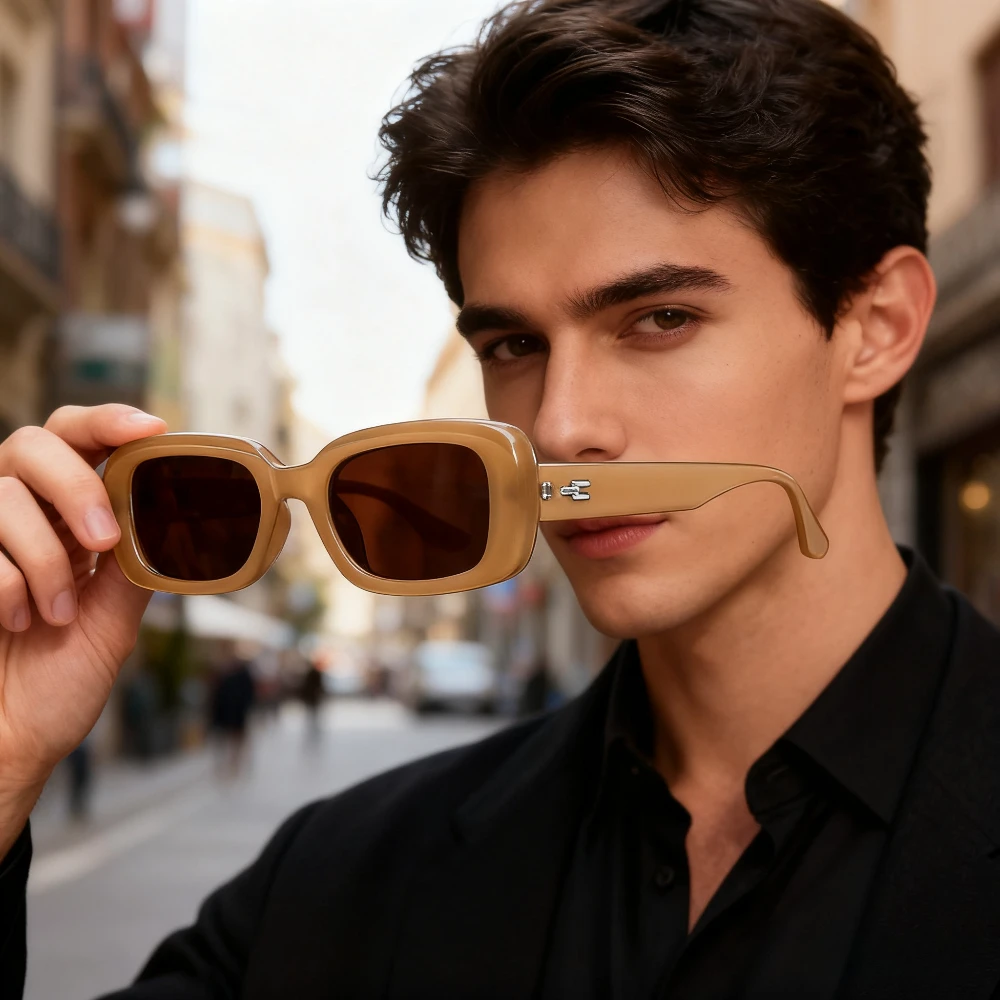 

​​Unisex Retro Small Frame UV400 Protection Sunglasses Fashion Trendy Versatile​​