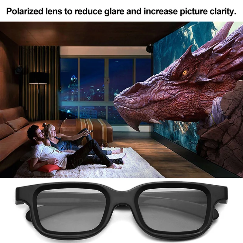

16Pcs Polarized Passive 3D Glasses For Cinema IMIX Screen