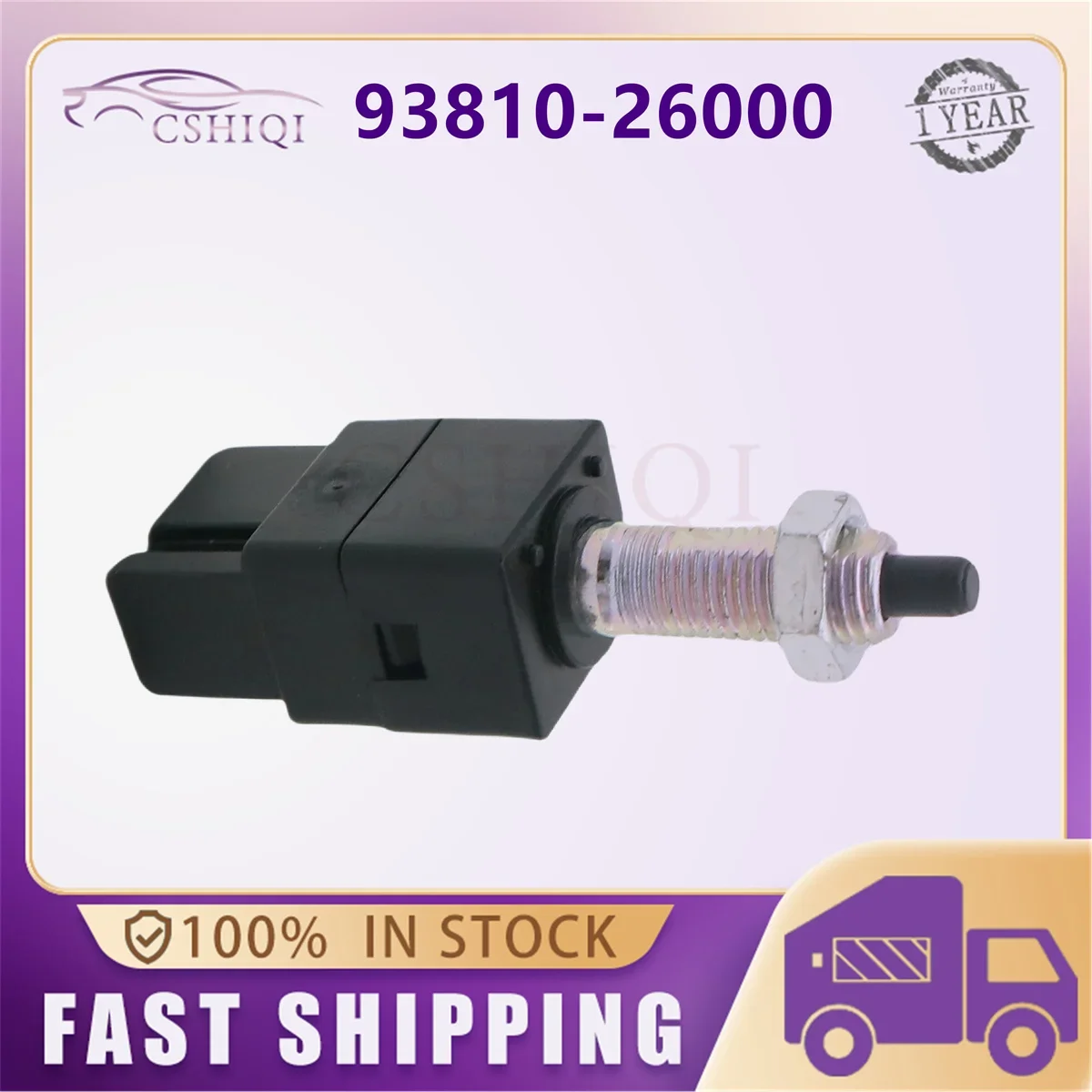 93810-26000 Brake Light Switch For HYUNDAI Accent II Atos Getz Lantra Santa Fe KIA SNew portage Pride Rio Picanto 9381026000