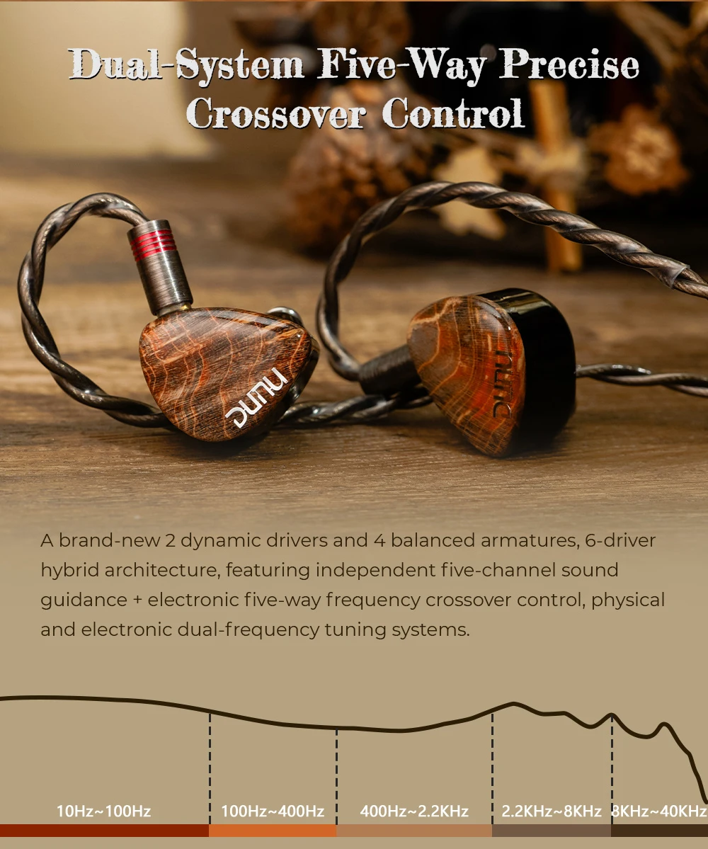 HiFiGo DUNU X Gizaudio DaVinci 2DD+4BA Hybrid In-Ear-Monitor-Kopfhörer mit 3,5mm+4,4mm austauschbaren Steckern. – Detail 11