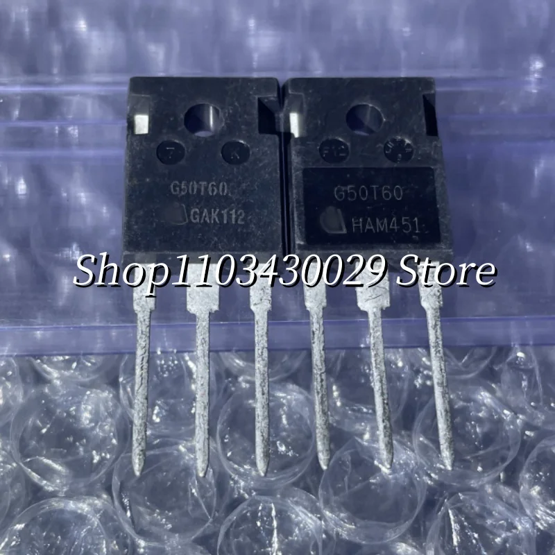 10Pcs New Original IGW50N60T G50T60 TO-247 50A 600V IGBT Power Tube