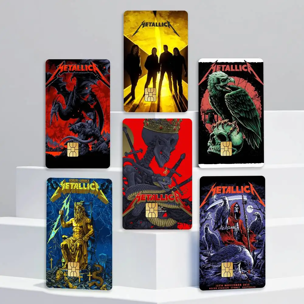 Big Four M-Metallica M72-S Tour Card Stickers for Bank Access Protective Waterproof Film Cover Sticker Gift
