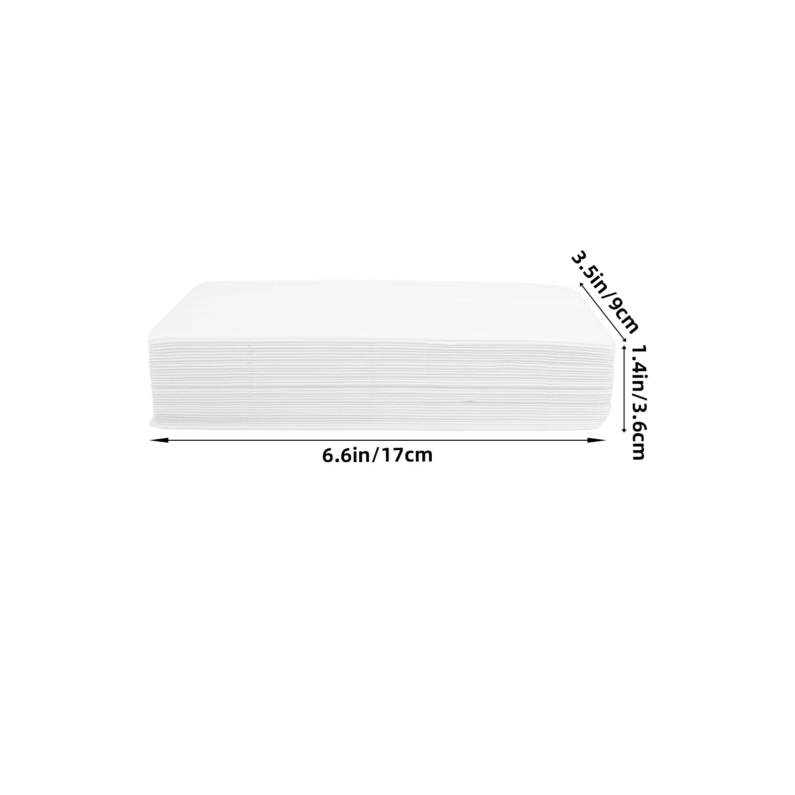 20 قطعة من مناديل الوجه السميكة الناعمة للاستعمال مرة واحدة للاستخدام المنزلي في الفندق، عبوات مناديل ورقية بيضاء