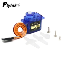 1/2/5pcs Mitoot Rc Mini Micro 9g 1.6KG SG90 Servo With 150MM Wire Toy Accessories for RC 250 450 Helicopter Airplane Car Boat