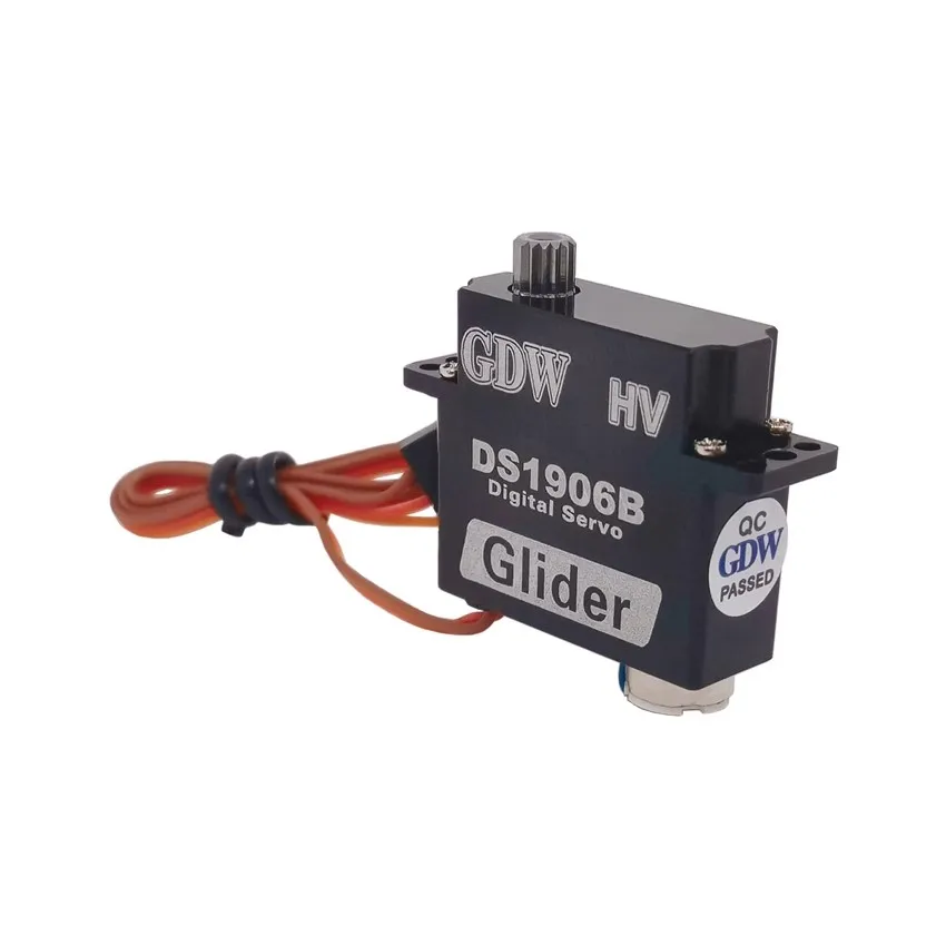 UAV Servo GDW DS1906A DS1906B High Speed Full Metal Digital 9g Micro Servo For RC Glider Fixed Wing Replaces KST X08 DLG F3K