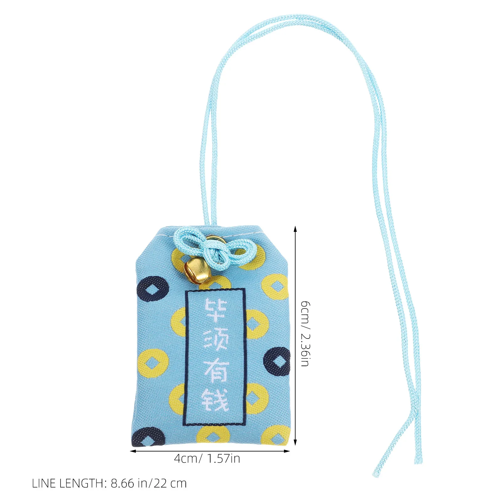 Japanese Omamori Amulet Blessing Luck Sachets Traditional Luck Charms Feng Shui Ornaments for Success Wealth Traffic