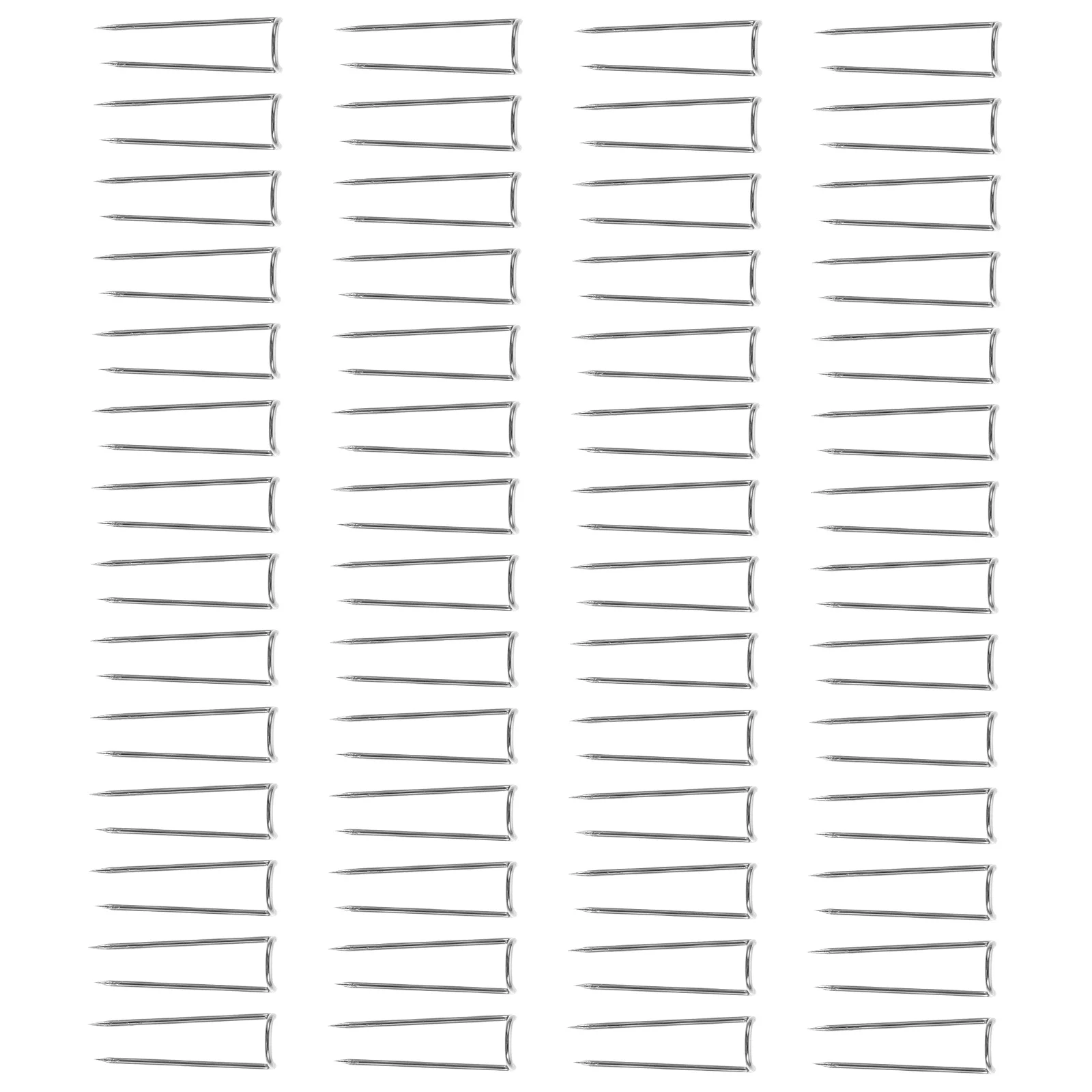 

100pcs U Shaped Patchwork Pins Stainless Steel Sewing Cloth Positioning Needles For T-Shirts Jackets Ribbons Decorations