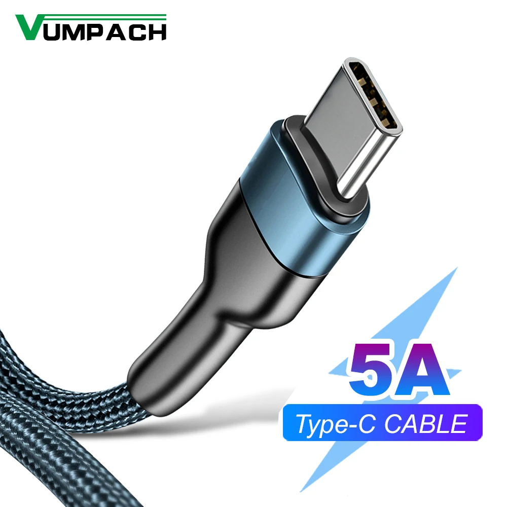 Vumpach usb c cable type c cable Fast Charging Data Cord Charger cable c For Samsung s21 s20 A51 xiaomi mi 10 redmi note 9s 8t