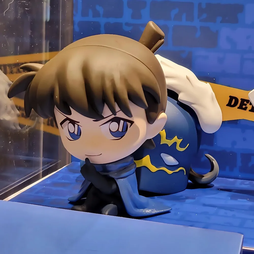 Boîte aveugle de détective Conan authentique, Mini série de détective voleur Kidan Kudo Shinichi, ornement de voiture fait à la main, cadeau