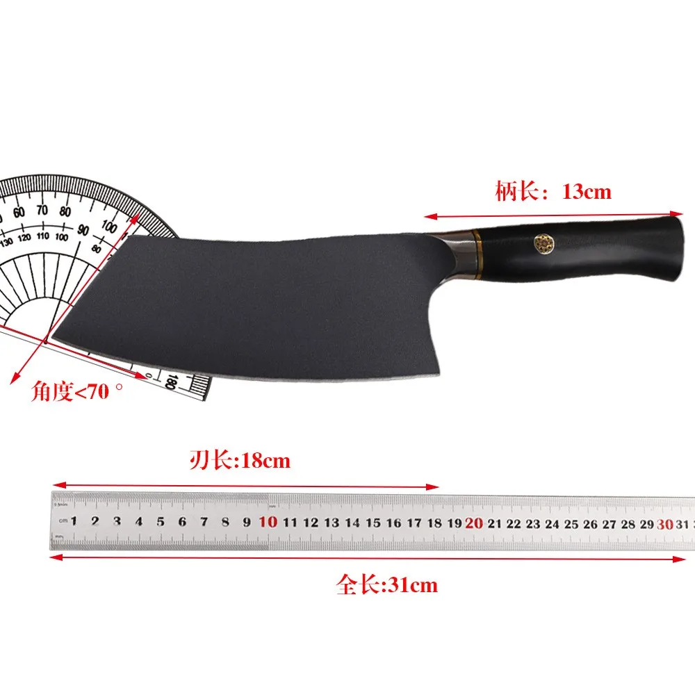 

Tungsten molybdenum steel women's kitchen knife, high-speed powder alloy steel, ultra fast slicing, household kitchen knife