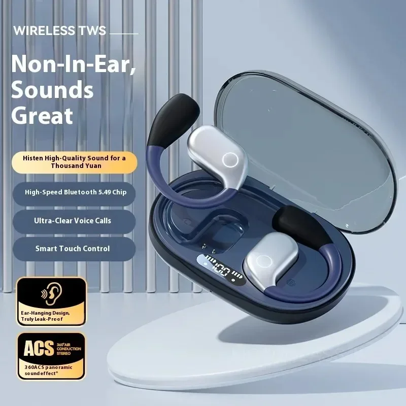 144 Languages Translation Earbuds Real-time Two-Way Headphones Travel Business Hearing Aids Simultaneous Interpreter Earphones