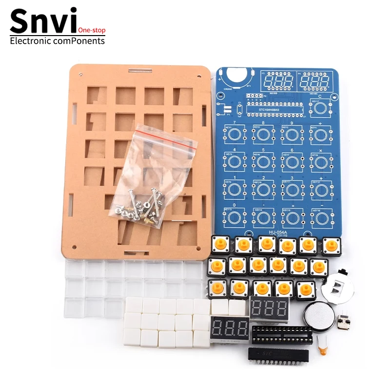 مجموعة أدوات الآلة الحاسبة - مجموعة ممارسة اللحام الإلكترونية المعتمدة من 51 MCU للآلات الحاسبة ذاتية الصنع #1