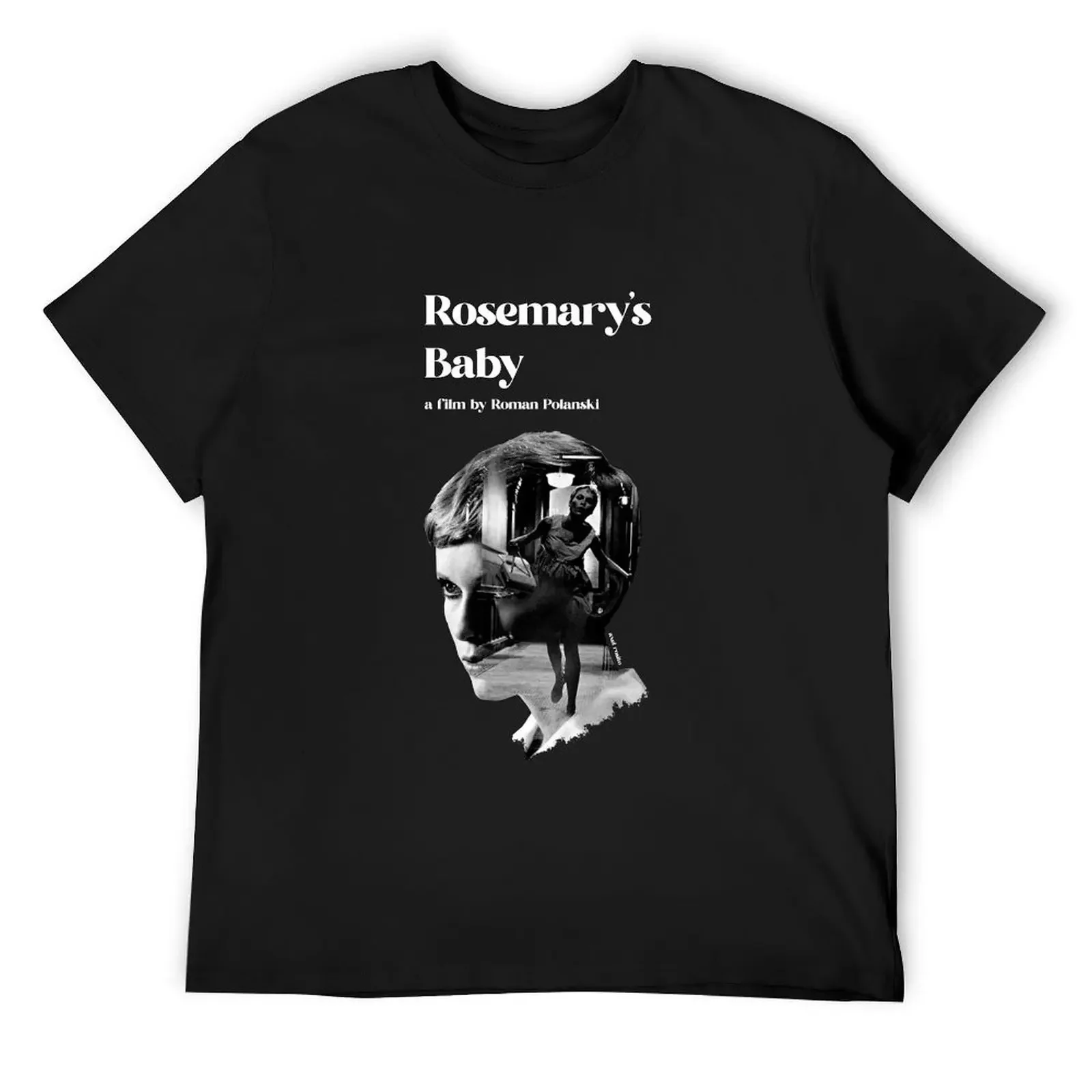 

Rosemary's Baby Fanart by @burrotees T-Shirt anime customizeds summer top oversized t shirt Men's t-shirts