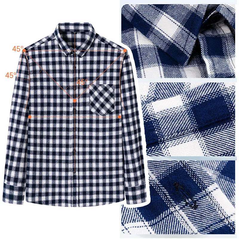 Thumbnail 2 - #4 Trending Checked Long Sleeve Shirts Right Now
