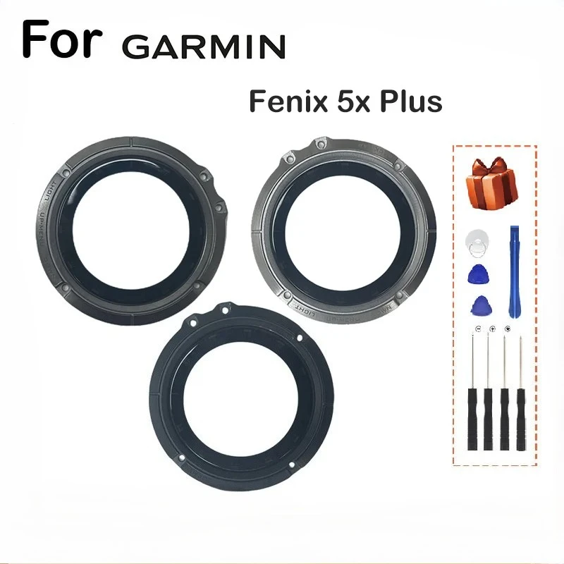 Neu für Garmin Fenix 5x Plus Smartwatch LCD-Bildschirm mit Rahmen + Schutzglas Reparaturteile Ersatz – Detail 5