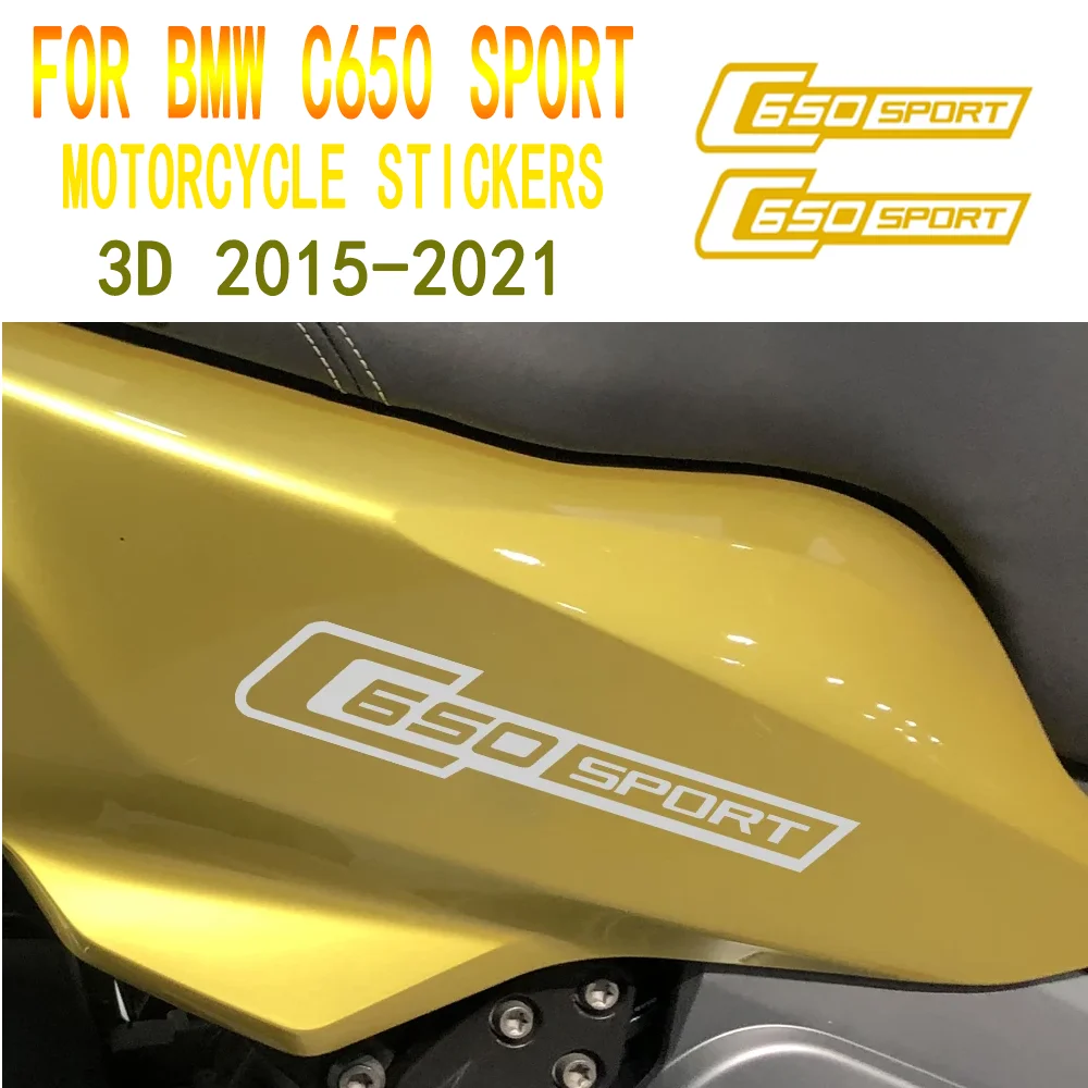 

3D Motorcycle Stickers Waterproof Decal For BMW C650 Sport C 650 Sport 2015 2016 2017 2018 2019 2020 2021