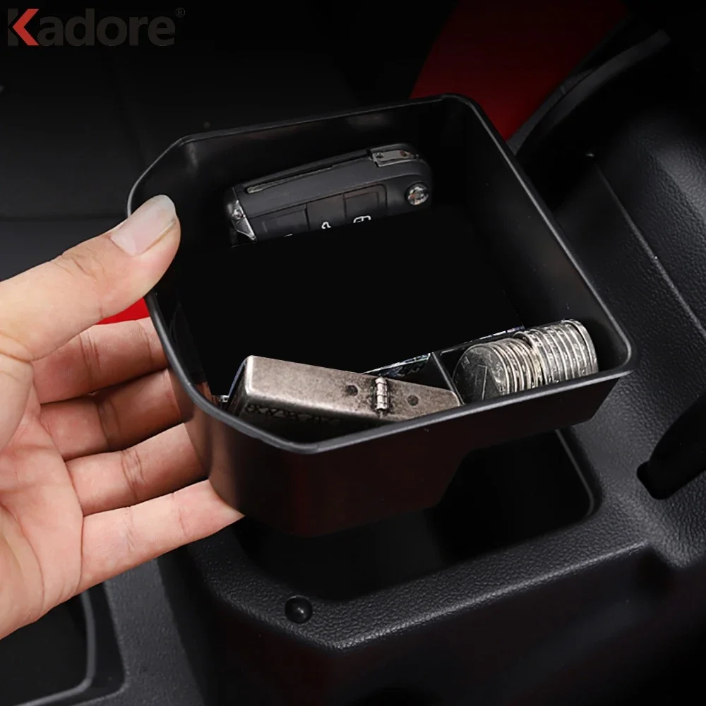 

Car Center Armrest Storage Box Tray For Volkswagen VW T-Roc TROC 2017-2021 2022 Organizer Container Case Interior Accessories