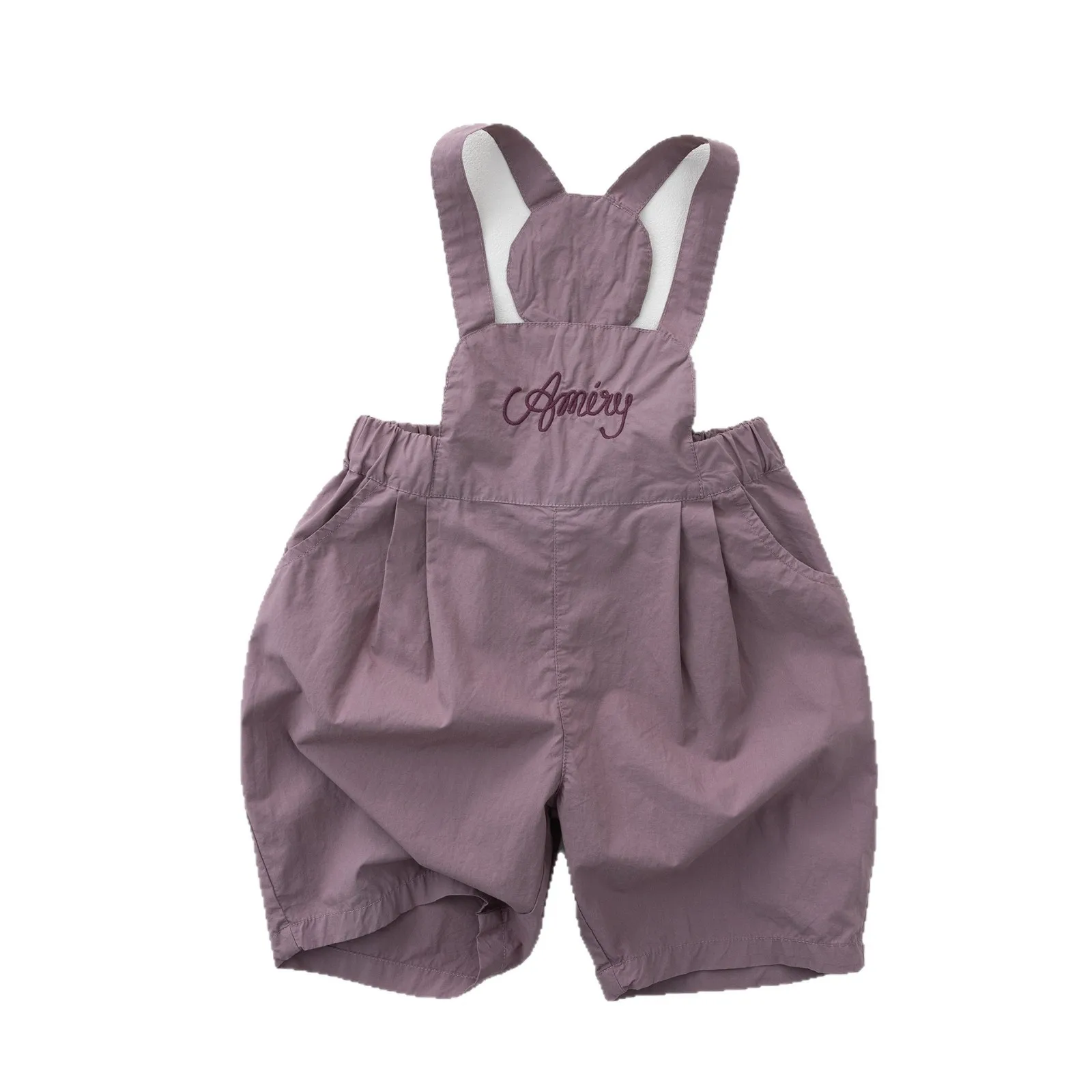 2026 Summer New Children Loose Overalls Cute Boys Girls Casual Overalls Baby Strap Pants Kids Harem Pants Toddler Clothes