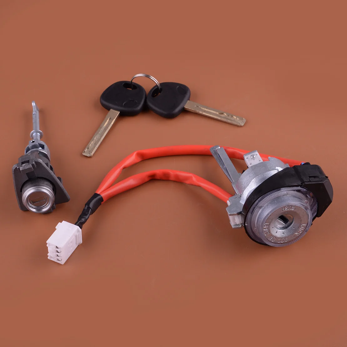 

4 Line Car Ignition Door Lock Cylinder with Keys Fit for Kia Sportage 2022 2021 2020 2019 2018 2017 2016 2015