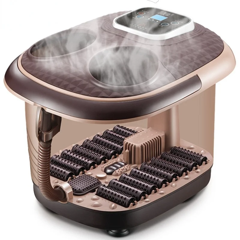 Full-automatic Heating and Massage Foot Bath Automatic Feet Soaking Electric Massage Constant Temperature Spa Hot Tub Heated