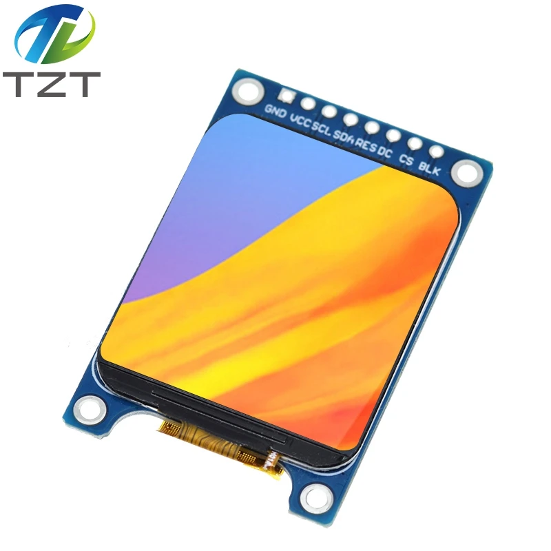 Modulo display TFT a colori da 1,69 pollici da 1,69 pollici Schermo LED LCD IPS HD 240X280 Interfaccia SPI Controller ST7789 per Arduino