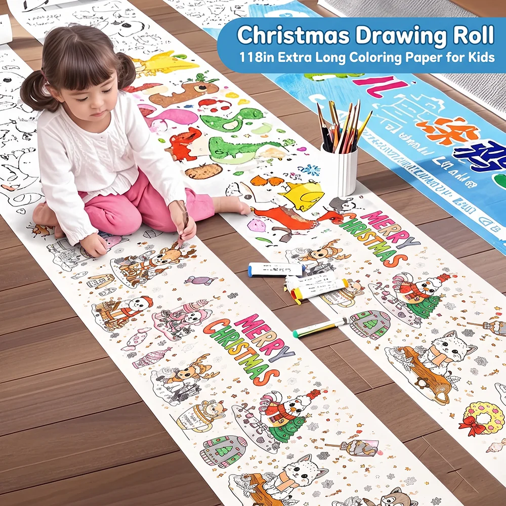 Kids Joy Education - 1 roll of cuttable extra-long fun