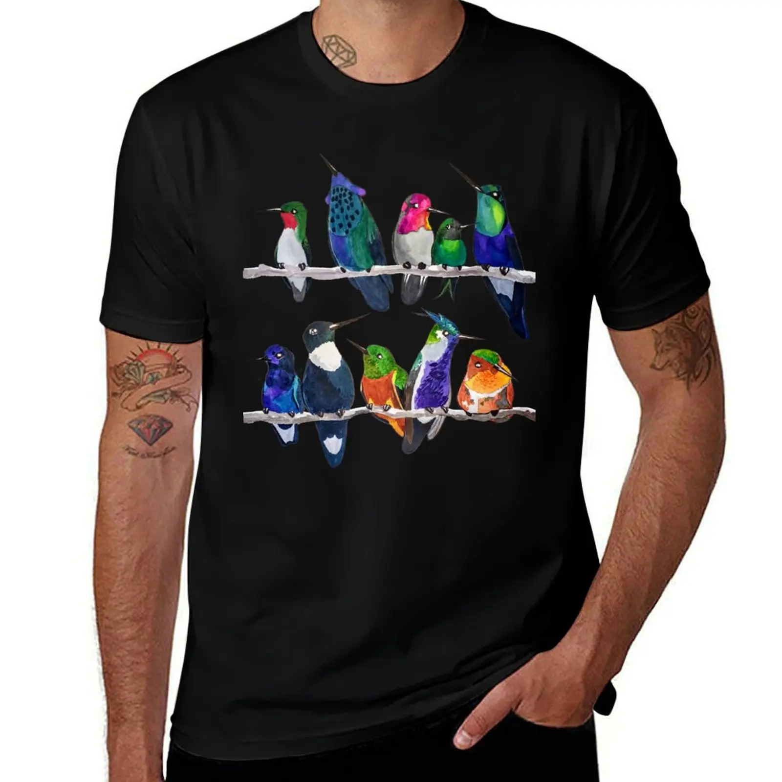 

Hum if you don't Know the Birds T-Shirt man t shirt heavy cotton man t shirts for men casual T-Shirt