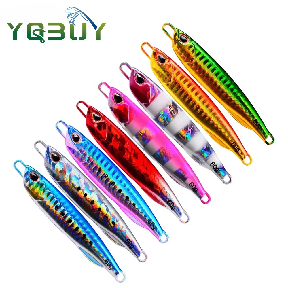 

Metal Jig Lead Fishing Lure 10g/15g/20g/25g/30g/40g/60g Umpan Casting Spoon Fishing Lure Spinner Bait