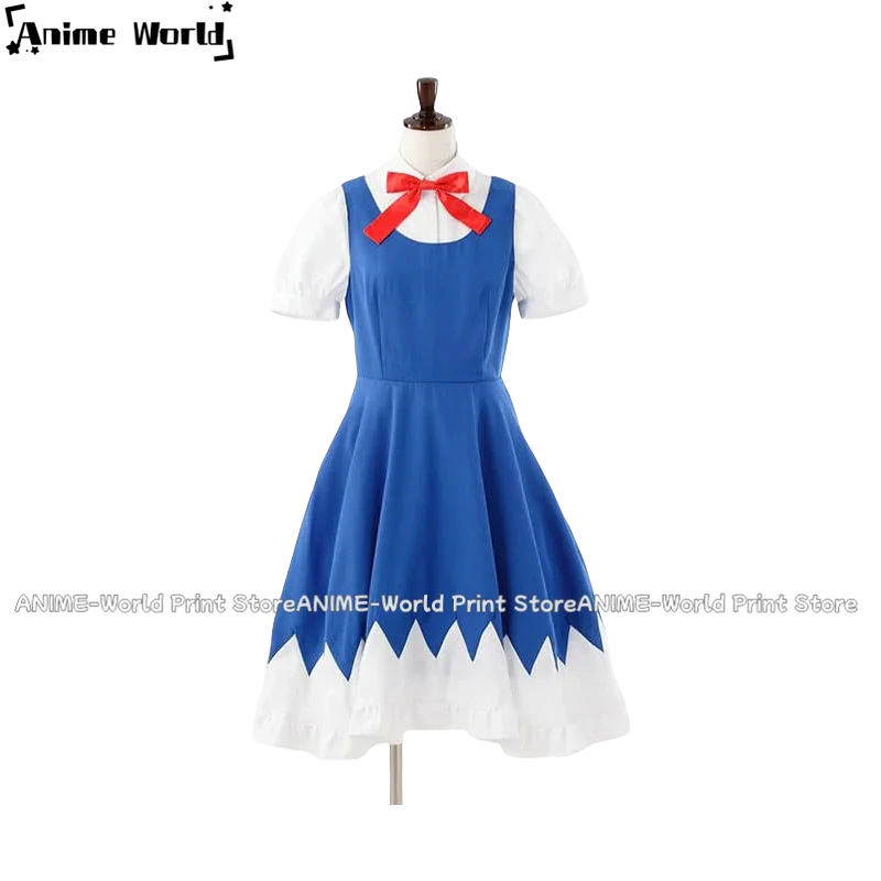 

《Custom Size》Anime Touhou Project The Embodiment of Scarlet Devil Cirno Cosplay Costume