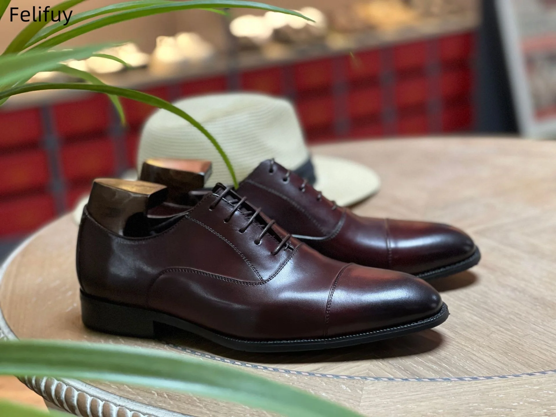 

Men's Business Shoes Fashion Men's Wedding Dress Formal Wear Shoes Genuine Leather Luxury Office Social Male Party Dress Shoes