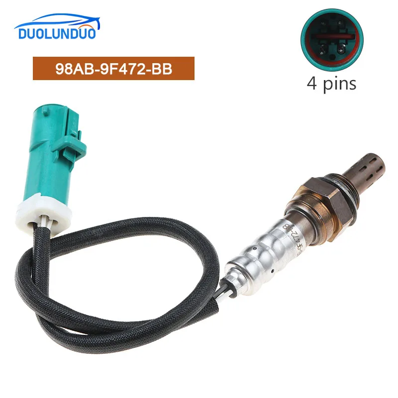 New 98AB-9F472-BB For Ford Fiesta MK4 MK5 Van Focus Fusion Ka Mondeo MK1 MK2 MK3 98AB9F472BB Oxygen Sensor