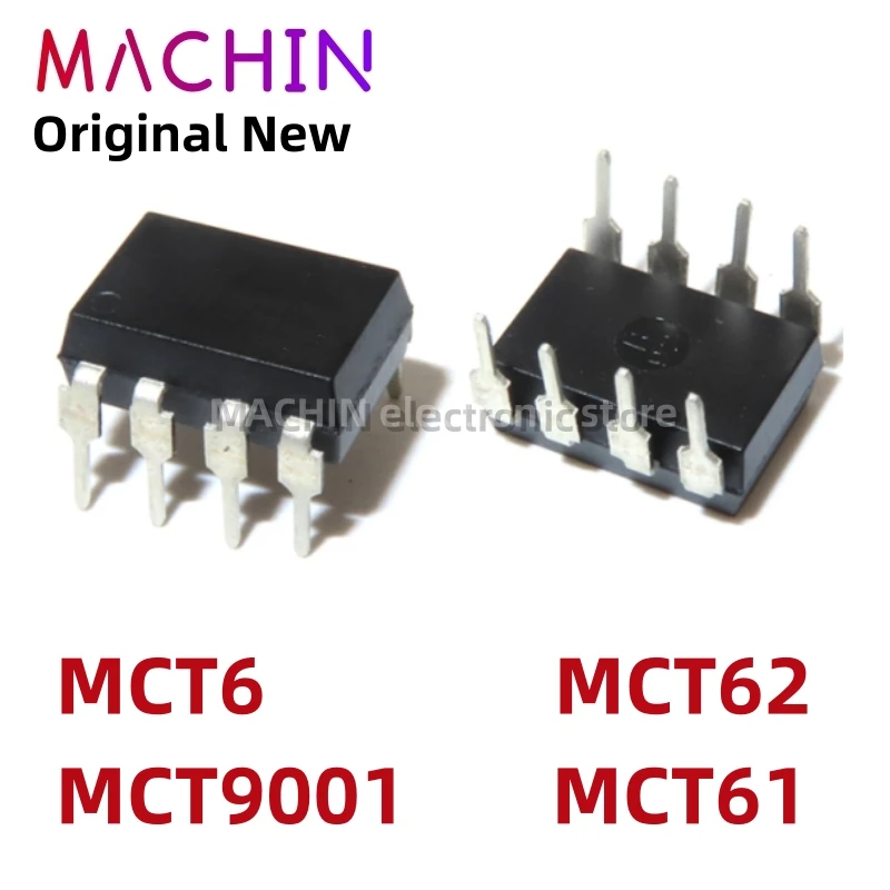 1pcs MCT6 MCT62 MCT9001 MCT61 DIP-8 Nuevo IC Original DIP8
