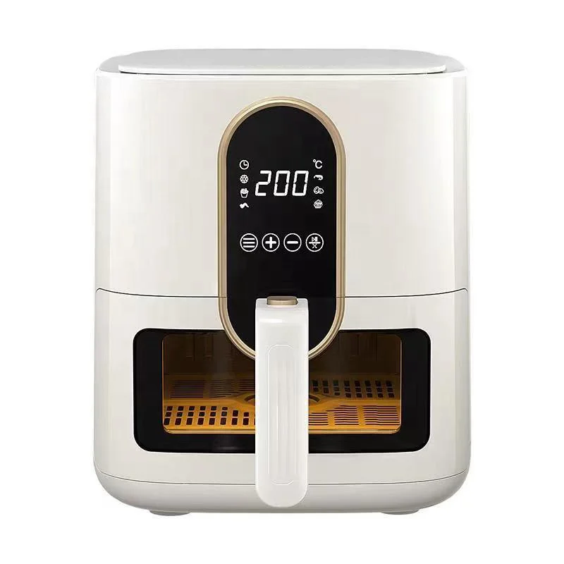 

Existing Stock Home Health 5L 6L Kitchen Home 3-in-1 Electric Smart Digital Air Fryer With Viewing Window