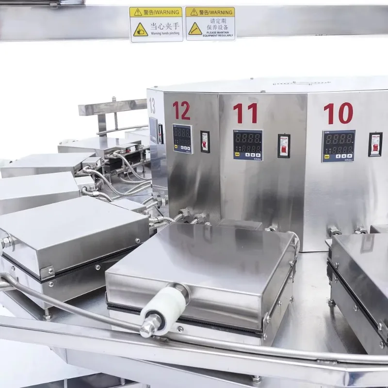 Small Scale Commercial Crepe Machine Custom Crispy Phoenix Waffle Egg Roll Ice Cream Cone Production Line