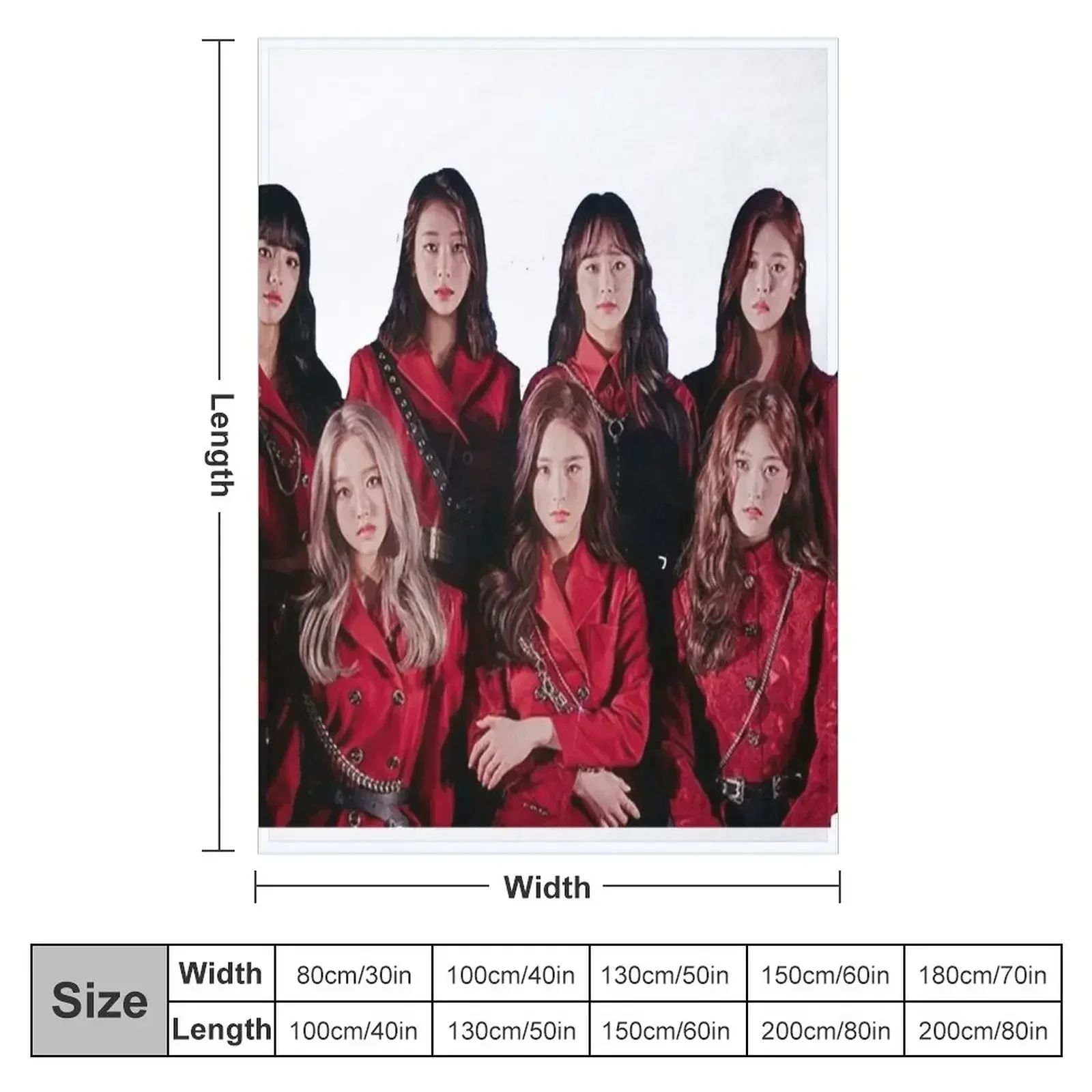 LOONA - So What Throw Blanket Thins Decorative Beds Blankets